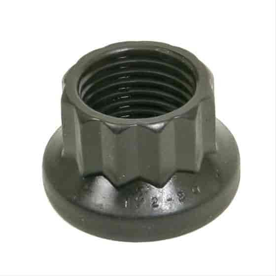 Black Oxide 12-Point Nut M12 x 1.25