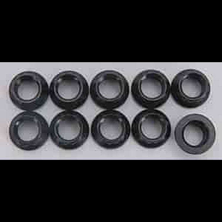 Black Oxide 12-Point Nuts 3/8" -24