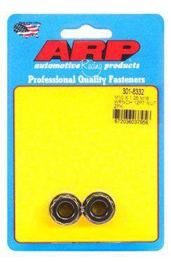 Black Oxide 12-Point Nuts 1/2 in.-20 [11/16 in.]