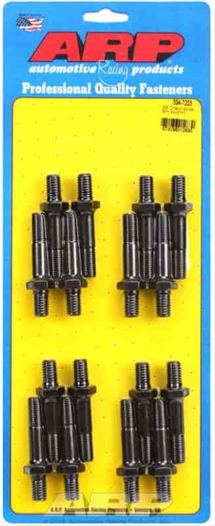 With roller rockers and stud girdle B : 2.100"