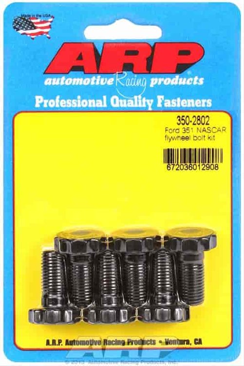 Pro Series Flywheel Bolts Ford NASCAR 351