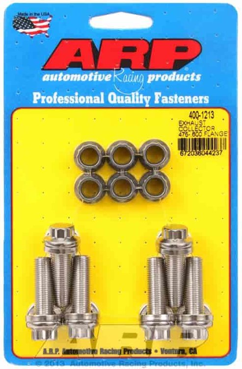 Header Collector Bolt Kit Chevy