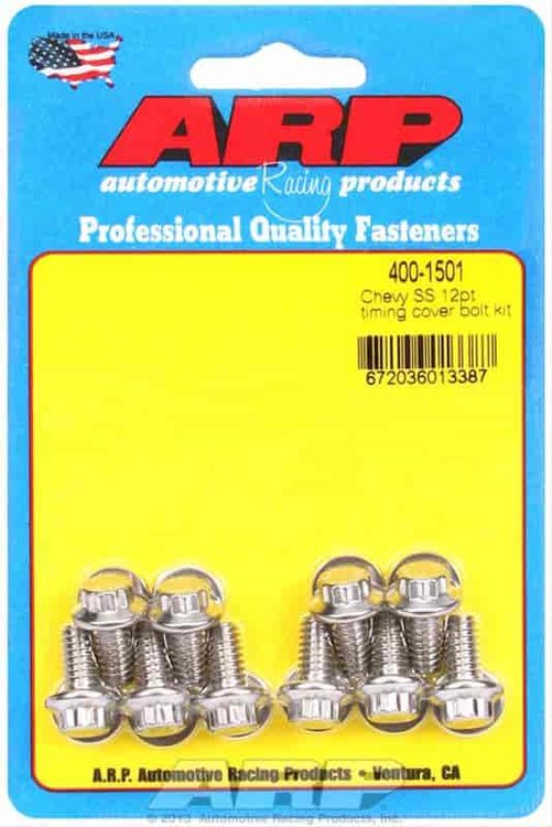 Timing Cover Bolts Chevy