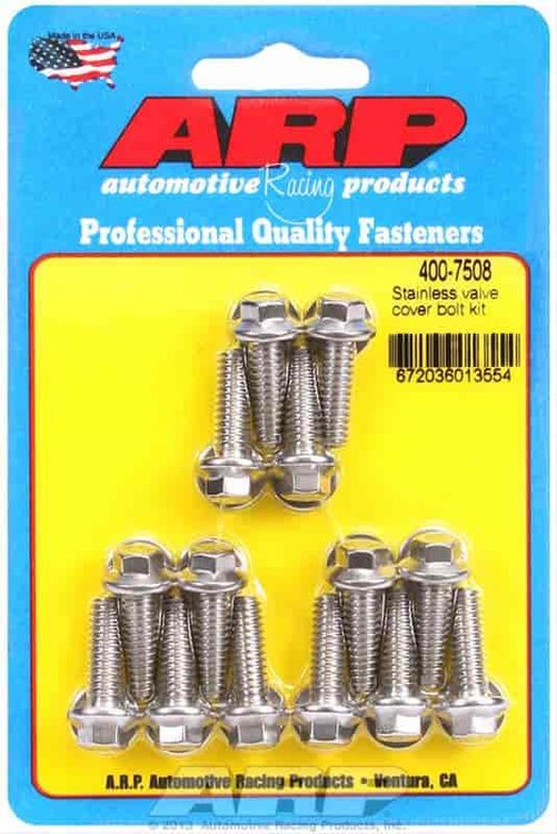 Valve Cover Bolt Kit 6-point (Hex) Head