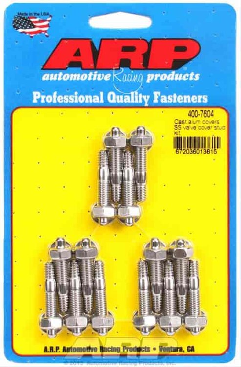 Valve Cover Stud Kit 6-point (Hex) Nut