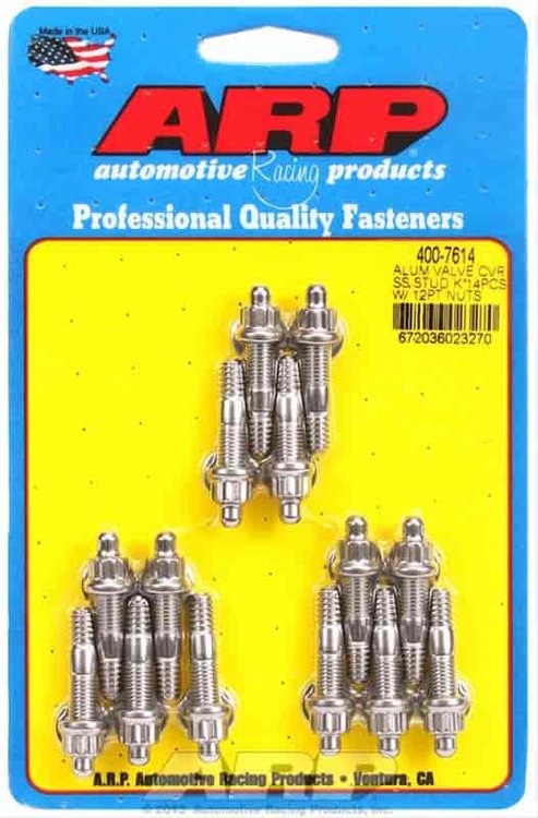 Valve Cover Stud Kit 12-point Nut