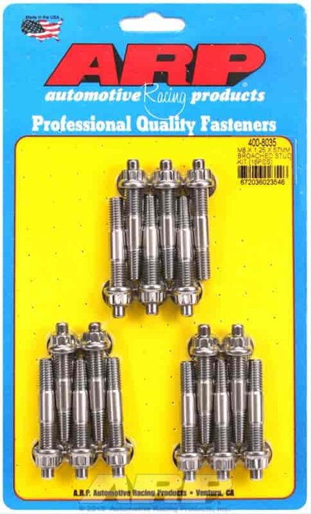 Accessory Studs M8 x 1.25 x 57mm (2.250")