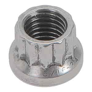 Stainless Steel 12-Point Nut 5/16"-24