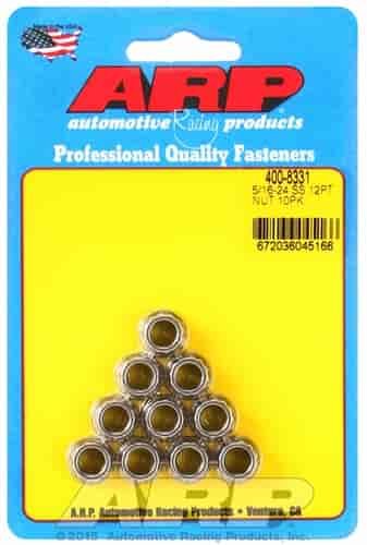 5/16-24 SS 12pt nut kit