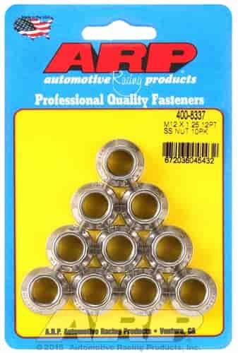M12 X 1.25 SS M14 socket 12pt nut kit