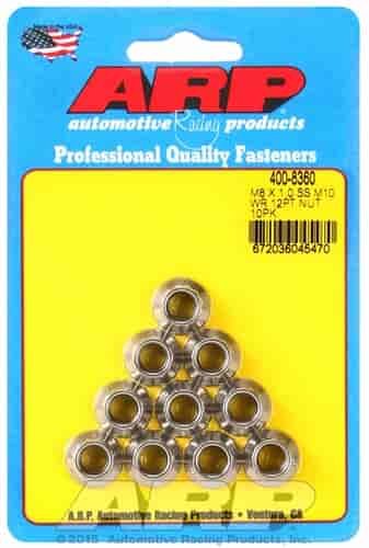 M8 X 1.00 SS M10 socket 12pt nut kit