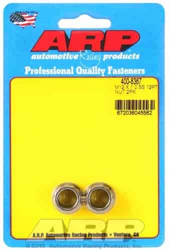 M12 X 1.00 SS M14 socket 12pt nut kit