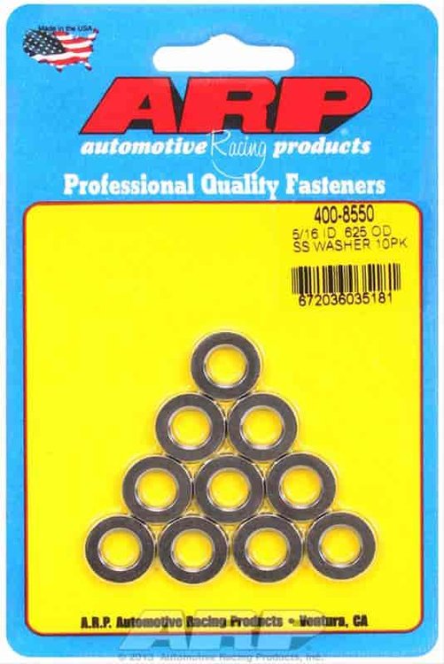 Washers - w/ Chamfer 5/16" Inside Diameter