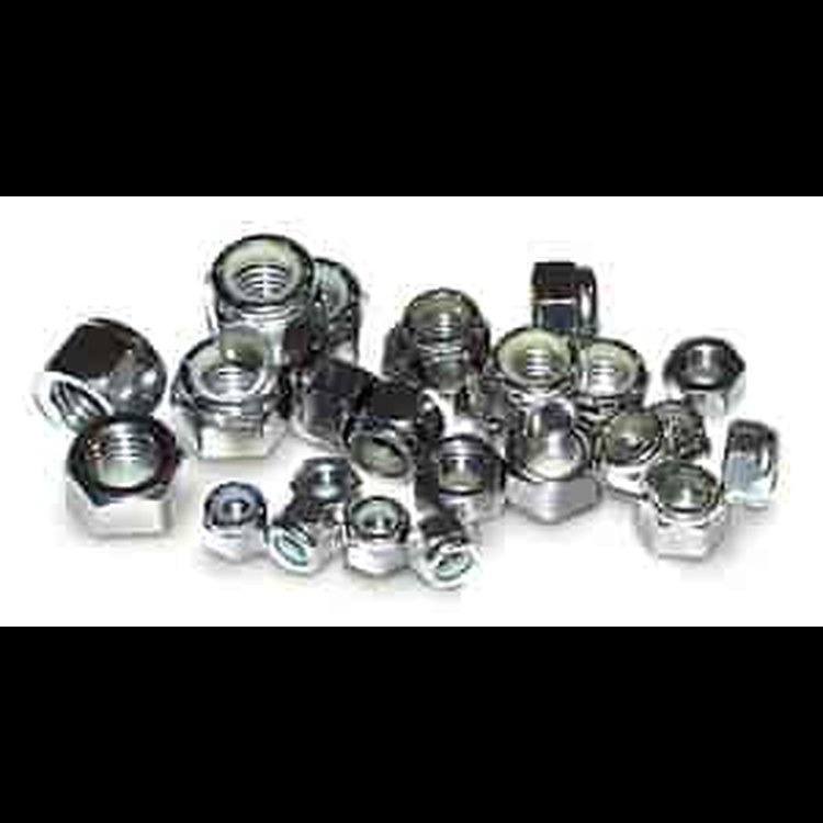 Stainless Steel Nylox Hex 1/4" -20