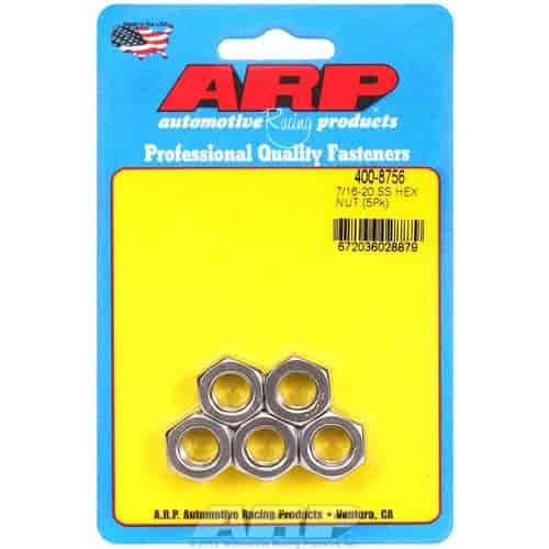 Stainless Steel Hex 7/16"-20