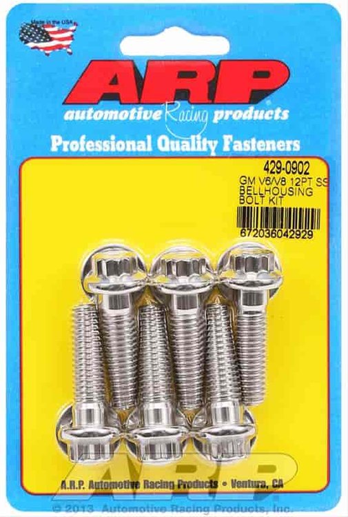 Bellhousing Bolt Kit Chevy V6/V8