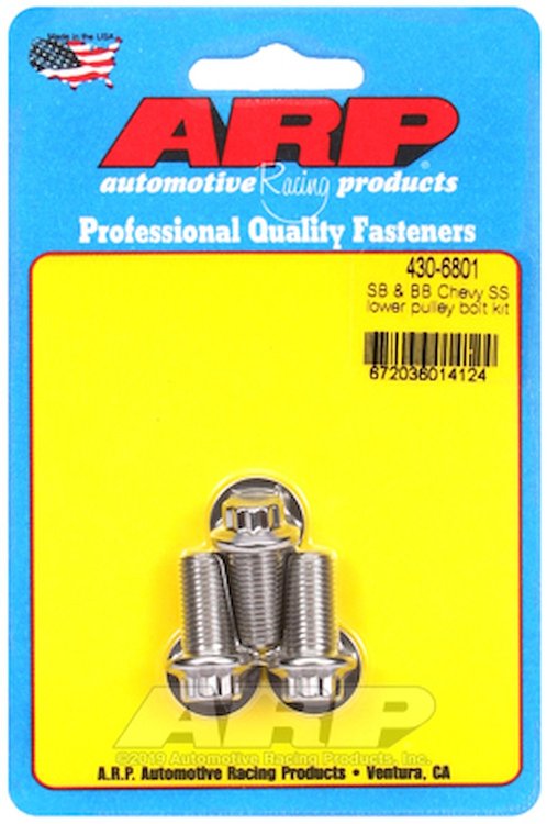 SB/BB GM, 12-Point, Stainless, 3-pc.