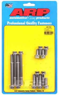430-7404 GM Duramax Lmm 6.6L in. 12-Point SS (Street) Thermostat Housing Bolt Kit
