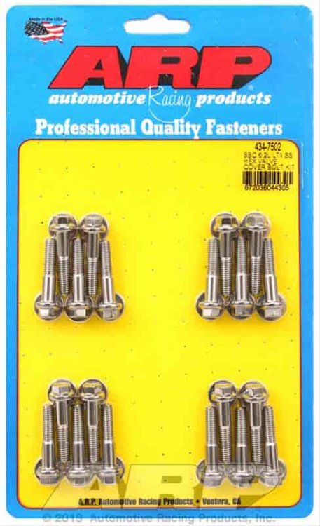 Valve Cover Bolt Kit 6-point (Hex) Head