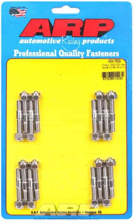 Valve Cover Stud Kit 6-point (Hex) Nut