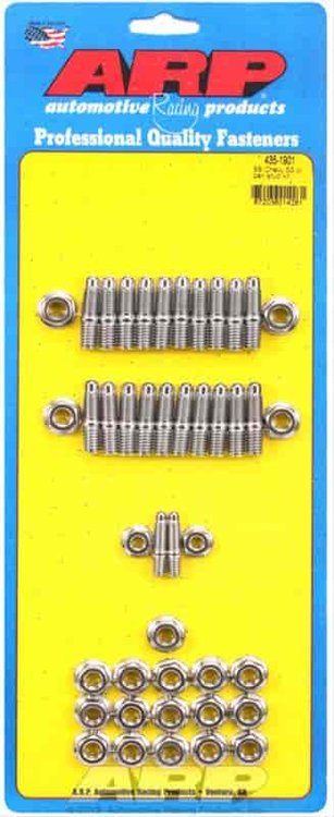 Big Block Chevy Stainless Steel Oil Pan Stud Kit