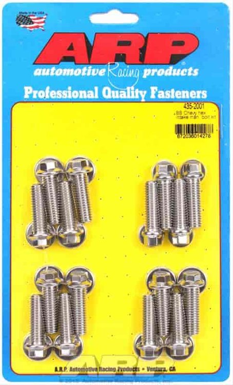 Intake Manifold Bolt Kit Big Block Chevy 396-454