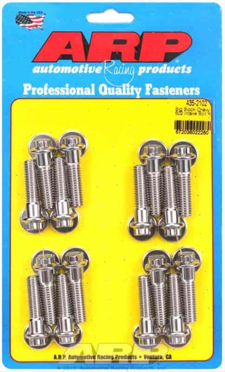 Intake Manifold Bolt Kit Big Block Chevy 502