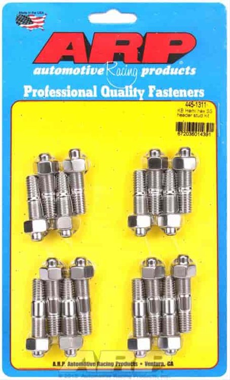 Header Studs Chrysler KB Hemi,340-360 (Stud w/Prov for Blower Brackets)