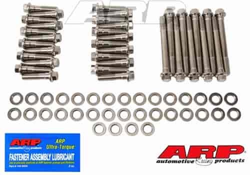 High Performance Head Bolt Kit Stainless Chrysler Big Block 383-400-413-426-440 Wedge
