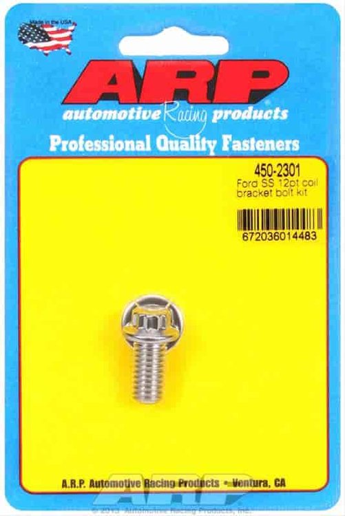 Stainless Steel Coil Bracket Bolts Ford Windsor