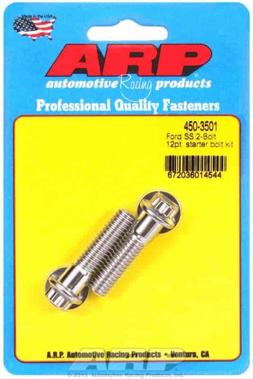 Stainless Starter Bolts 12-Point Head