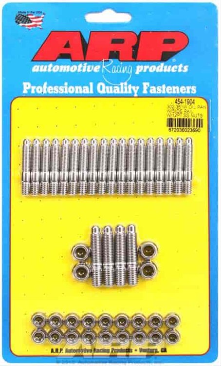 Ford 302-351W, w/Side Rail, 12-Point