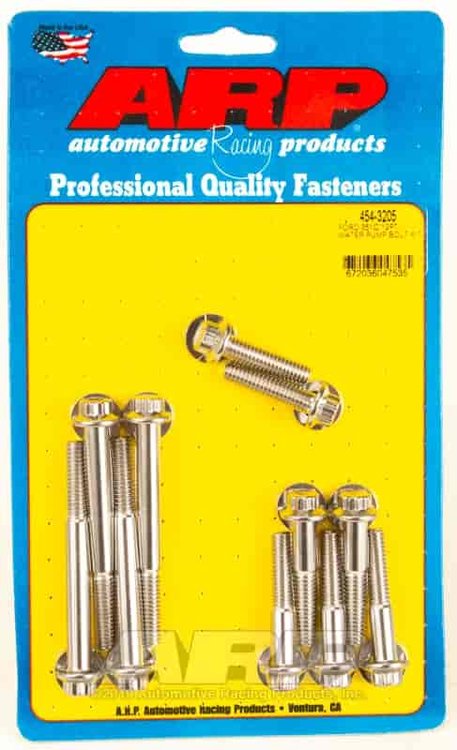 Ford 351C SS 12pt water pump bolt kit