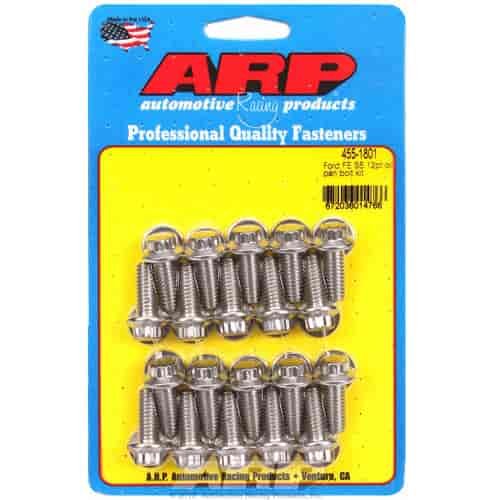 Stainless Steel Oil Pan Bolts Ford 390-428 FE Series