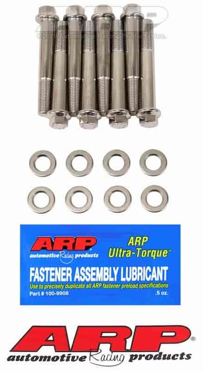 Stainless Head Bolt Kit Harley "57-Early, "73 XL"s