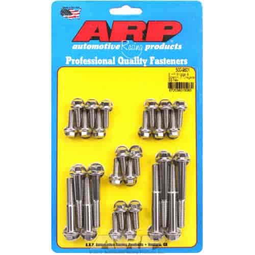Stainless Steel Hex Head Fastener Kit Briggs & Stratton Jr. Dragster, 4-cycle 5 horsepower B&S