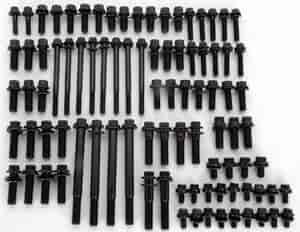 Chrome Moly Black Oxide 12-Point Head Fastener Kit SB Chevy LS-Series