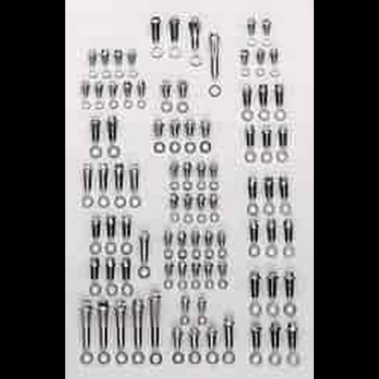 Stainless Steel 12-Point Head Fastener Kit Ford 351C, small block