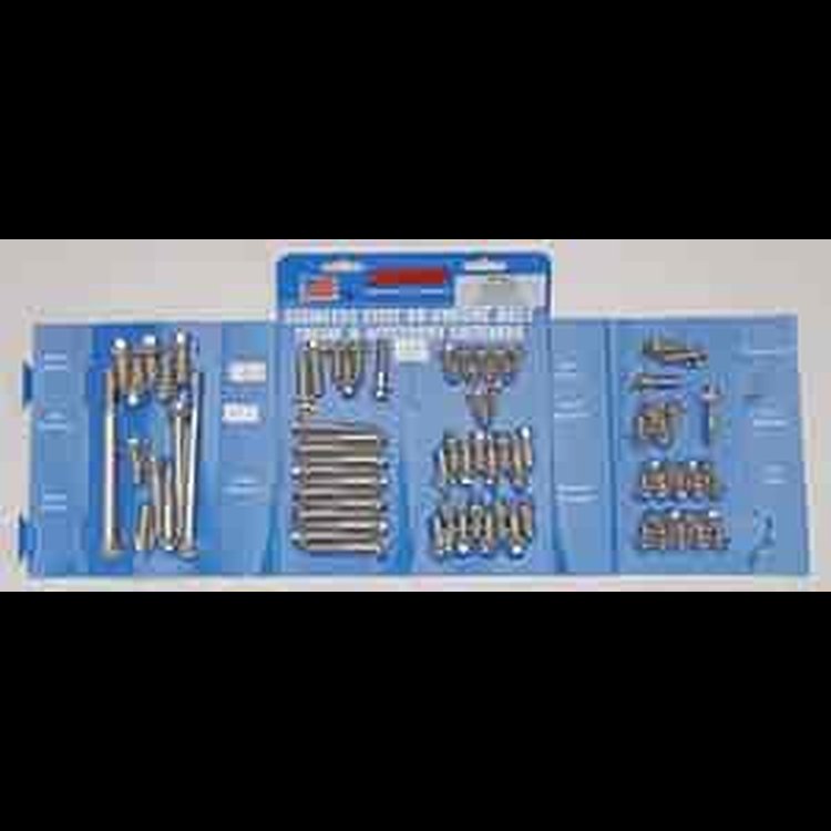 Stainless Steel Hex Head Fastener Kit Ford 351W, small block