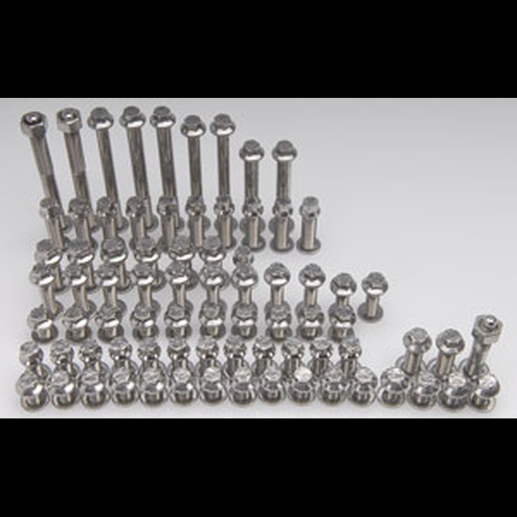 Stainless Steel Hex Head Fastener Kit Pontiac 350-400-455 cid