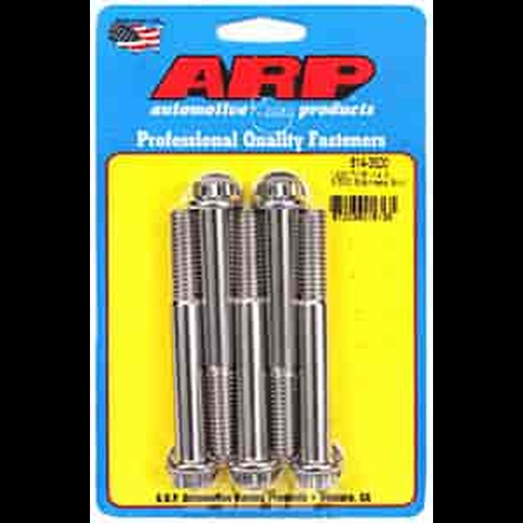 7/16" Stainless Steel 12-Point Bolts 3.500" UHL