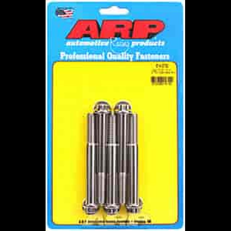 7/16" Stainless Steel 12-Point Bolts 3.750" UHL