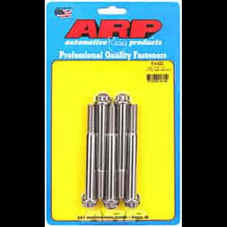 7/16" Stainless Steel 12-Point Bolts 4.000" UHL