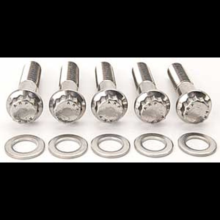 7/16" Stainless Steel 12-Point Bolts 4.250" UHL