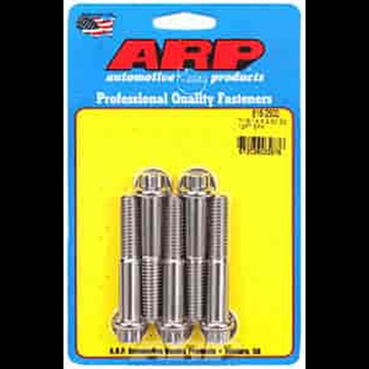 7/16" Stainless Steel 12-Point Bolts 2.500" UHL