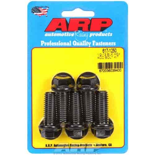 1/2"-13 Chromemoly Bolts 1.250" UHL, Hex