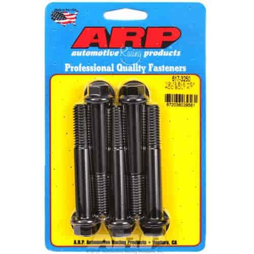 1/2 -13 x 3.250 hex black oxide bolts