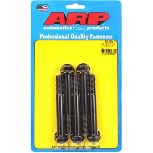 1/2 -13 x 3.750 hex black oxide bolts