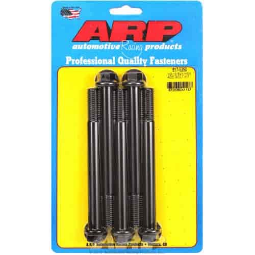 1/2 -13 x 5.250 hex black oxide bolts