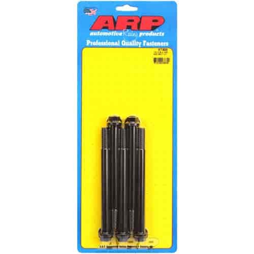 1/2 -13 x 6.000 hex black oxide bolts